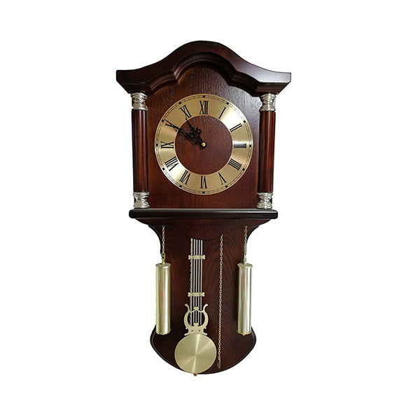 Mobileleb Decor Brown / Brand New Woodpecker Solid Wood Quartz Large Wall Clock with Pendulum 30 x 70 cm - 9423