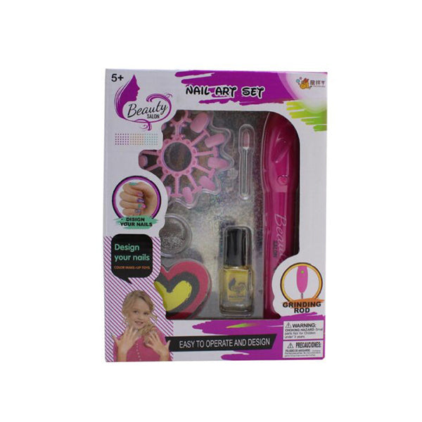 Mobileleb Pink / Brand New DIY, Nail Machine Nail Care Makeup Play Set - 96573