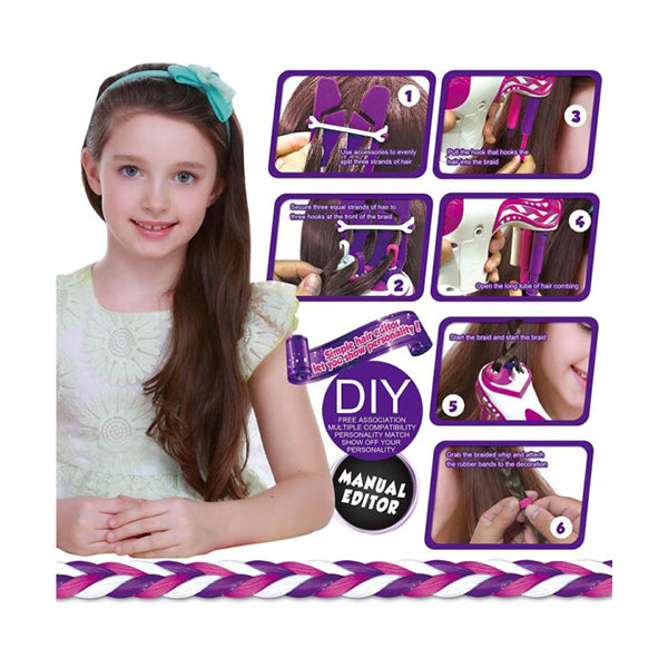 Mobileleb Purple / Brand New DIY series, DIY Hair Bracelet - 95733