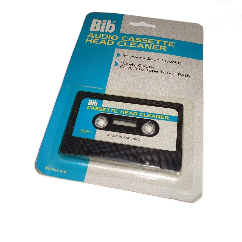 Mobileleb Electronics Accessories Black / Brand New Bib Audio Cassette Tape Head Cleaner - CL103