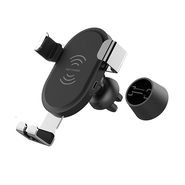 Mobileleb Electronics Accessories Black / Brand New Car Charger Wireless 2-in-1 Universal Air Vent Mount Gravity Holder - BQ001