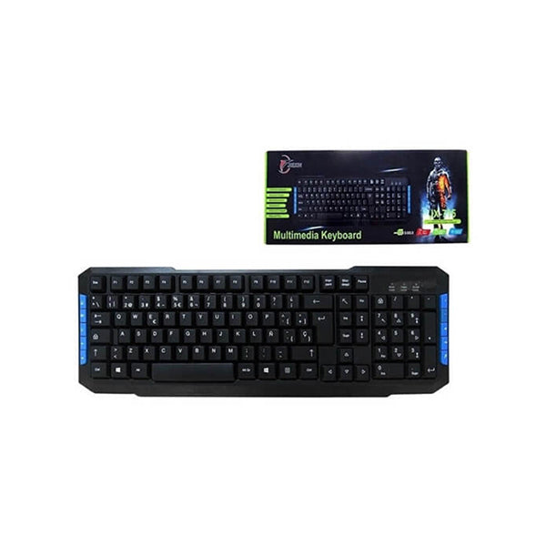 Mobileleb Electronics Accessories Black / Brand New Keyboard, Multimedia Keyboard, Computer Accessories, for PC, MAC, XBOX, Controller - 13889
