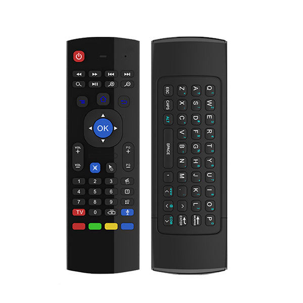 Mobileleb Electronics Accessories Black / Brand New MP3 Air Remote Mouse 2.4G Motion Sensing Wireless Remote Control Mini Keyboard Rechargeable for Android TV Box Smart TV Projector HTPC - MP3
