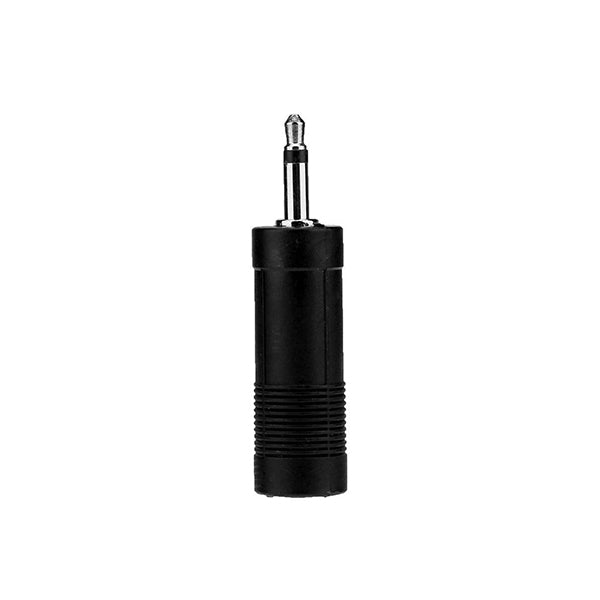 Mobileleb Electronics Accessories Black / Brand New Plug Audio 6.5 mm to 3.5 mm Jack Female to Male Adapter for Microphone, Guitar, Phone, Tablet, PC, Audio, and other Equipment - P207