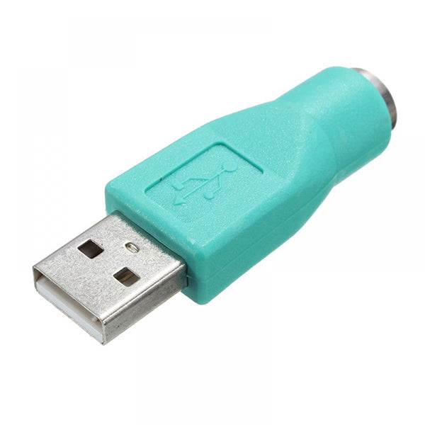 Mobileleb Electronics Accessories Green / Brand New Plug USB Male to PS2 Female - P220
