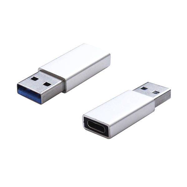 Mobileleb Electronics Accessories Silver / Brand New Plug USB Type C to USB 3.0 Female to Male - P252