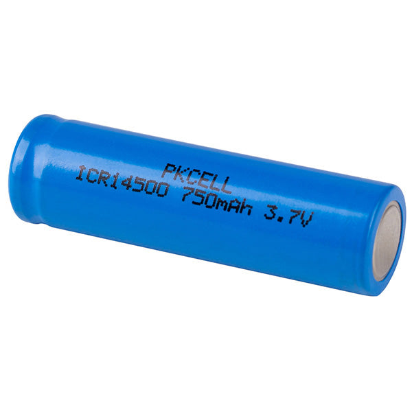 Mobileleb Electronics Accessories Blue / Brand New Rechargeable Lithium Battery 14500 for most Electronic Devices 3.7 Volt 750 mAh - B103B
