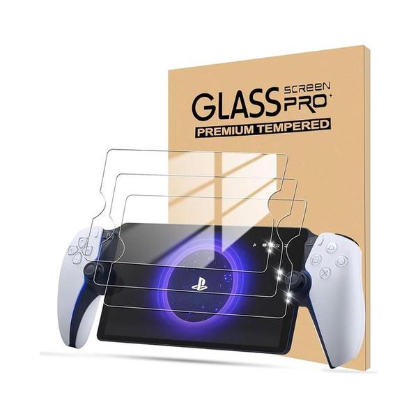 Mobileleb Electronics Accessories Brand New Screen Protector for PlayStation Portal Remote Player 8 inch Tempered Glass Screen Protector for PlayStation 5 Portal Handheld, Ultra HD, Anti-Scratch, Anti-Fingerprint, Bubble-free