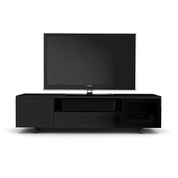 Mobileleb Entertainment Centers & TV Stands Black / Brand New Table Stand Black Gloss Wood TV Console - HT60B