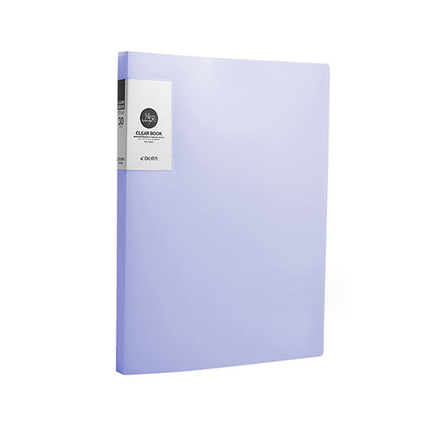 Mobileleb Filing & Organization Purple / Brand New A4 30-Page Clear Storage Book - 10789