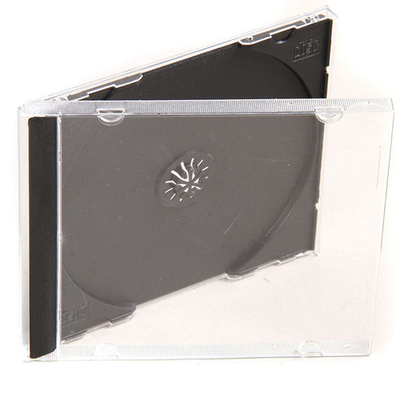 Mobileleb Filing & Organization Black / Brand New Case CD Single Jewel Cover Case 10.4 mm - M76