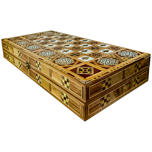 Mobileleb Games Brown / Brand New Cedar Backgammon Boardgame - Wooden