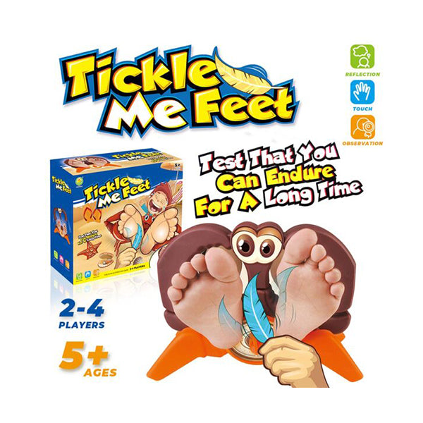 Mobileleb Games Brown / Brand New Tickle Me Feet, Family Game - 95542