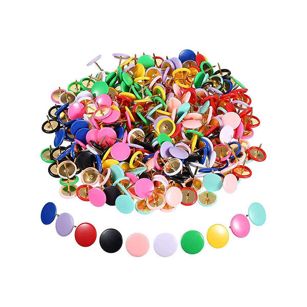 Mobileleb General Office Supplies Brand New 50 Pcs Push Pins, Thumb Tacks - Dh005