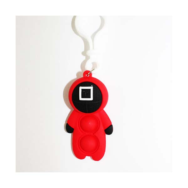 Mobileleb Handbag & Wallet Accessories Brand New / Model-3 Squid Game, Popit Figures Mask Keychain 7cm