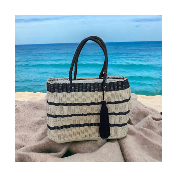 Mobileleb Handbags & Wallets & Cases Beige / Brand New Women Summer Beach Bag - 10012