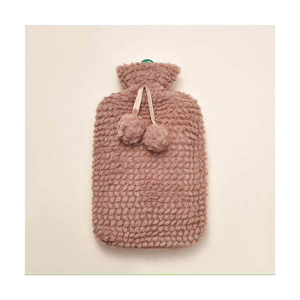 Mobileleb Health Care Rose / Brand New 2L Super Soft Fluffy Hot Water Bottle and Cover L32 x W20Cm - 97435