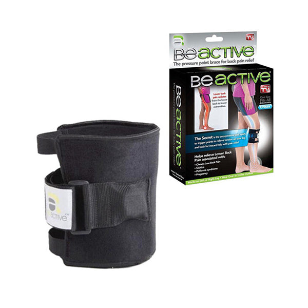 Mobileleb Health Care Black / Brand New Be Active Lower Back Relief Brace - 79790