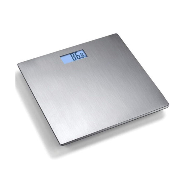 Mobileleb Health Care Silver / Brand New Stainless Steel Body Weight Bathroom Weighing Scale - 10146