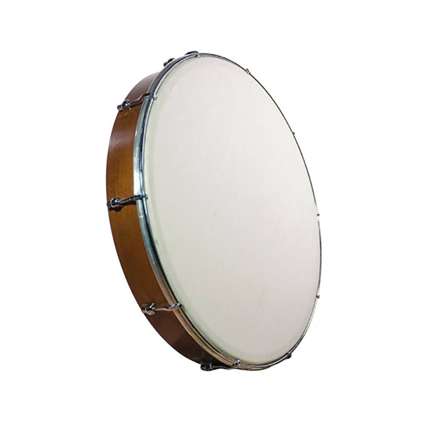 Mobileleb Hobbies & Creative Arts Brown / Brand New 40 cm Professional Walnut Bandir / Duf / Tambourine