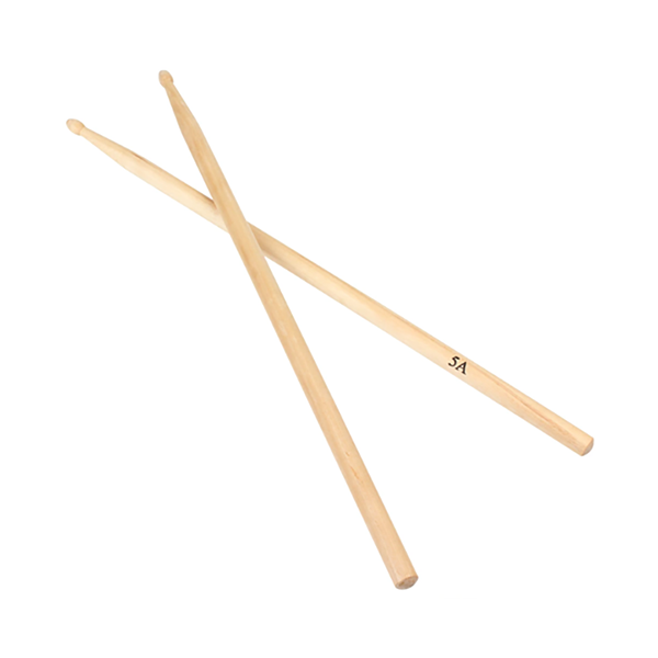 Mobileleb Hobbies & Creative Arts Beige / Brand New 5A Wooden Drum Sticks - Plastic Tips