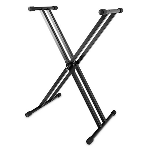 Mobileleb Hobbies & Creative Arts Black / Brand New Double Braced X Keyboard Stand