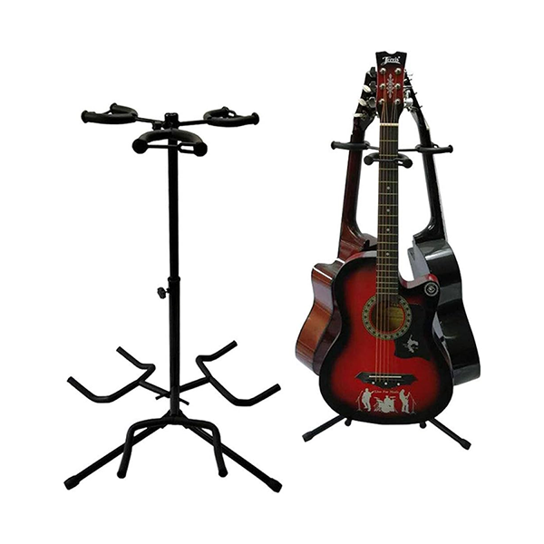 Mobileleb Hobbies & Creative Arts Black / Brand New Guitar Stand with Multiple Neck Holders - 3 Necks