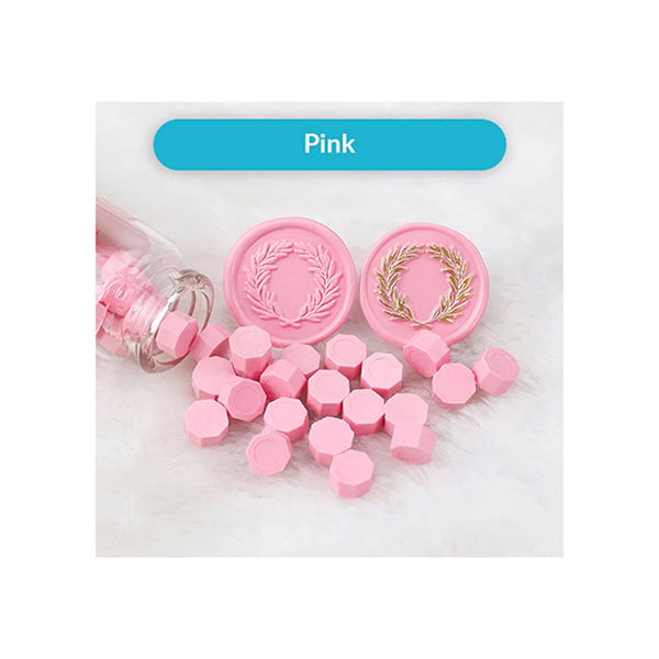Mobileleb Hobbies & Creative Arts Pink / Brand New Wax Beads Set for Stamp - 15704