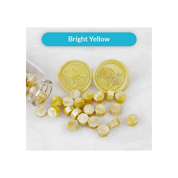 Mobileleb Hobbies & Creative Arts Yellow / Brand New Wax Beads Set for Stamp - 15704