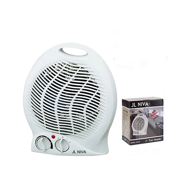 Mobileleb Household Appliances White / Brand New JL Niva Fan Heater FH-04 1000W-2000W - FH-04