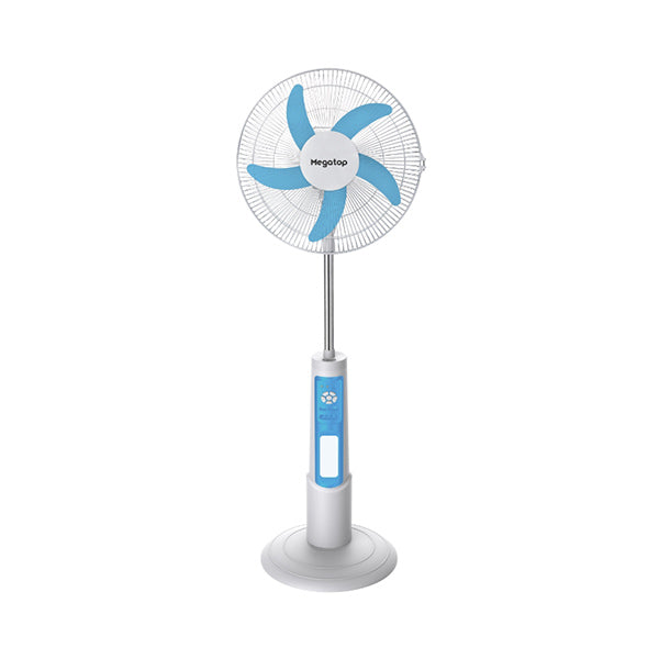 Mobileleb Household Appliances Megatop 18'' Rechargeable Stand Fan - MT8818