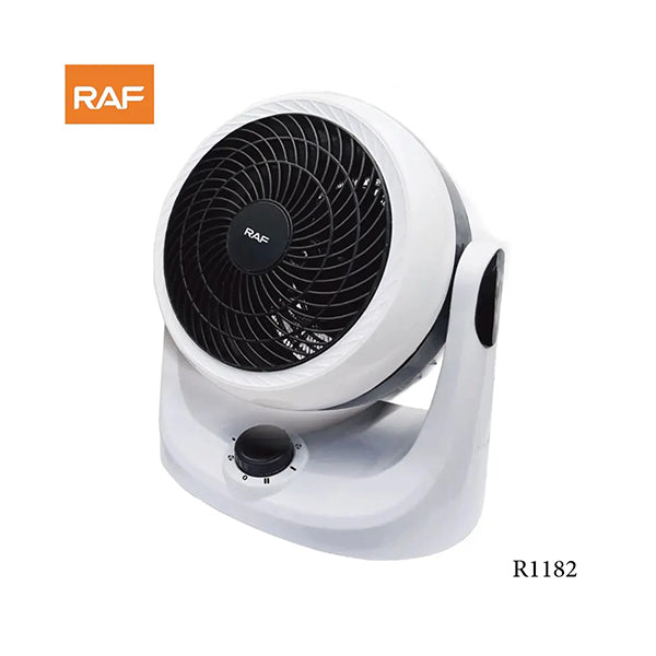 Mobileleb Household Appliances Black White / Brand New RAF R.1182, Electric Fan Heater 2000W - R1182