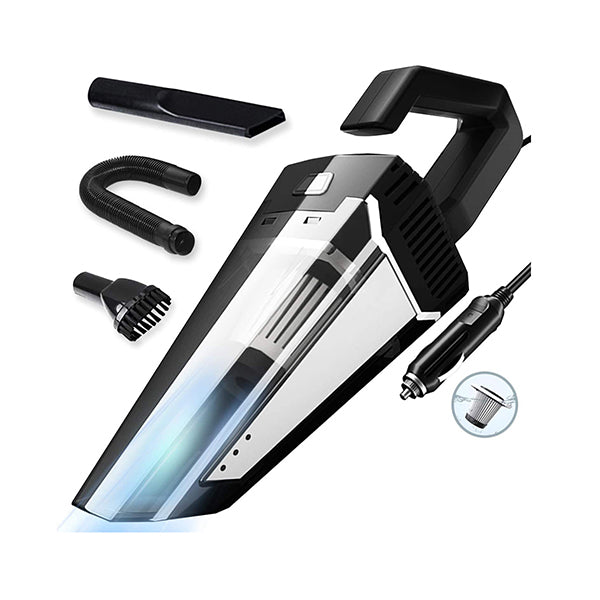Mobileleb Household Appliances Black / Brand New Strong Suction Handheld Portable Wired Vacuum for Car - 12207