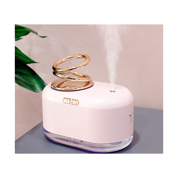 Mobileleb Household Appliances Pink / Brand New Suspended Double Ring Humidifier, Gives Fresh Air and Good Aroma, Used Indoor - 13718