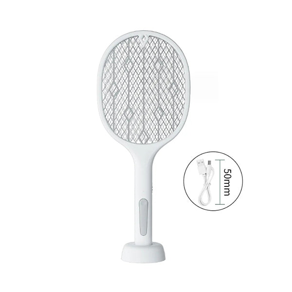 Mobileleb Household Supplies White / Brand New 2-in-1 USB Rechargeable Mosquito Swatter Trap 230608 - 11155