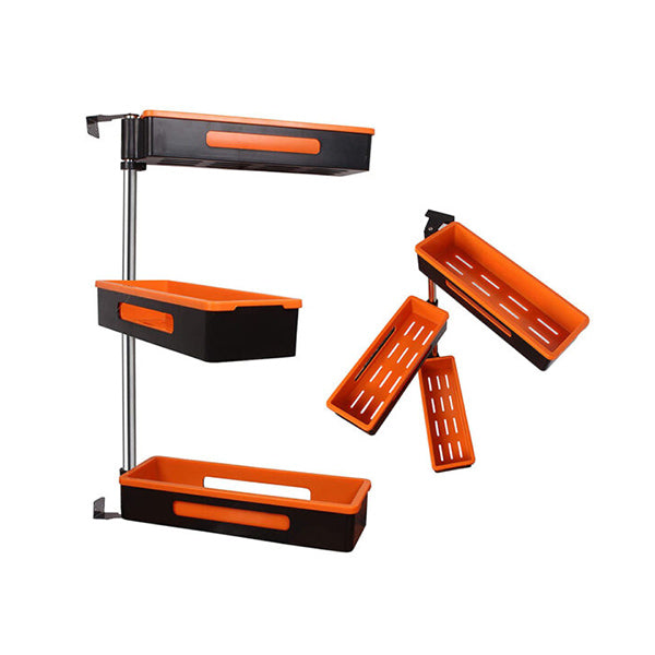 Mobileleb Household Supplies Black Orange / Brand New 3-Tier Rotating Finishing Frame - 97581
