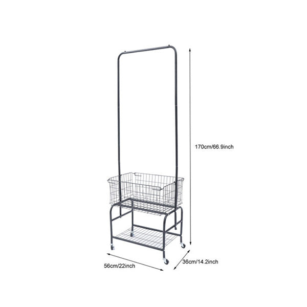 Three tier Rotating Clothes Rack Multifunctional Stainless - Temu