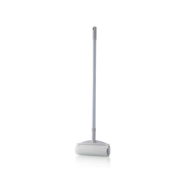 Mobileleb Household Supplies White / Brand New / Mop Stick + 1 Roll Dust Hair Roller Paper Mop Stick - 98703