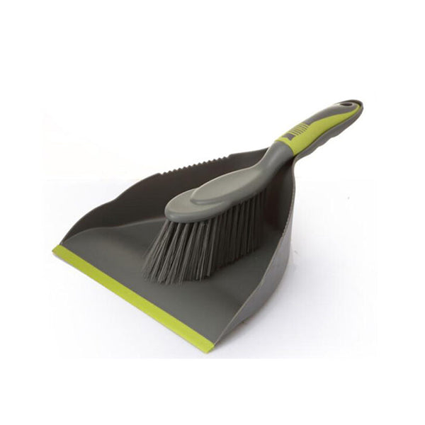 Mobileleb Household Supplies Black / Brand New Dustpan and Brush set - 96115