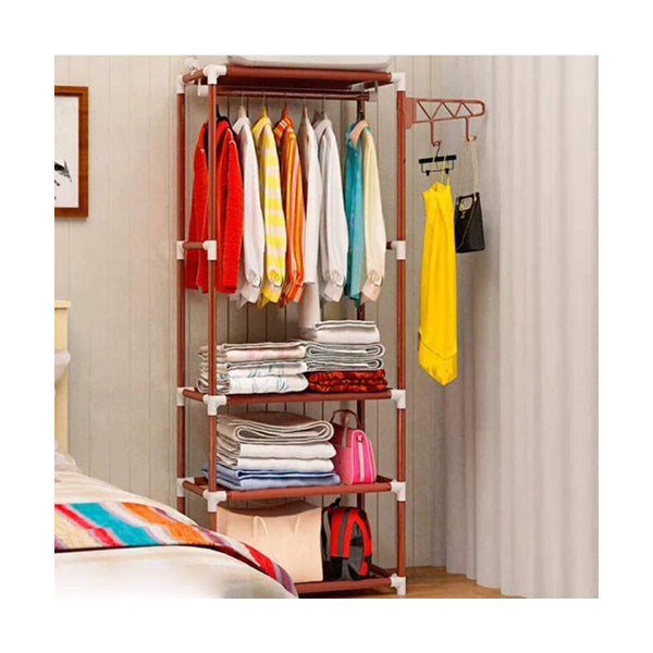 Mobileleb Household Supplies Brown / Brand New Fashion Multi-Function Hanger Racks - 98531