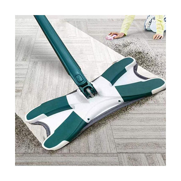 Mobileleb Household Supplies Green / Brand New Flat Floor Mop - 98479