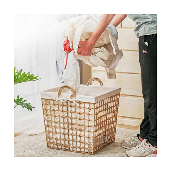 Mobileleb Household Supplies Beige / Brand New Storage Basket Rattan - Size Medium - 10958