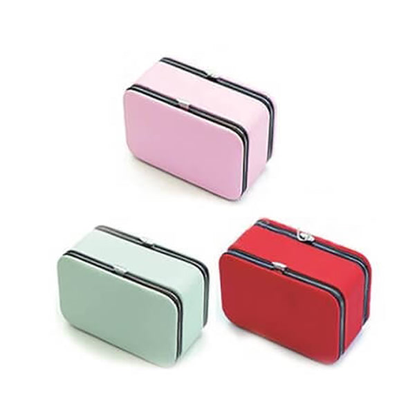Mobileleb Jewelry Cleaning & Care Travel-Friendly Mini Jewelry Box, Portable, Suitable for Bracelets, Earrings, Hair Accessories, Watches - 11333