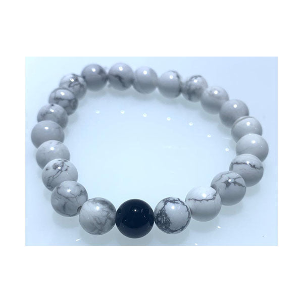 Mobileleb Jewelry White / Brand New Crystal Bead Bracelets Stretch, Round Shape for Unisex - Cryne7cTi