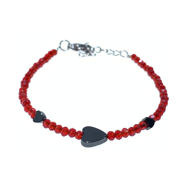 Mobileleb Jewelry Red / Brand New Crystal Beads Bracelet with Stainless Steel for Women - CrySfO4JI