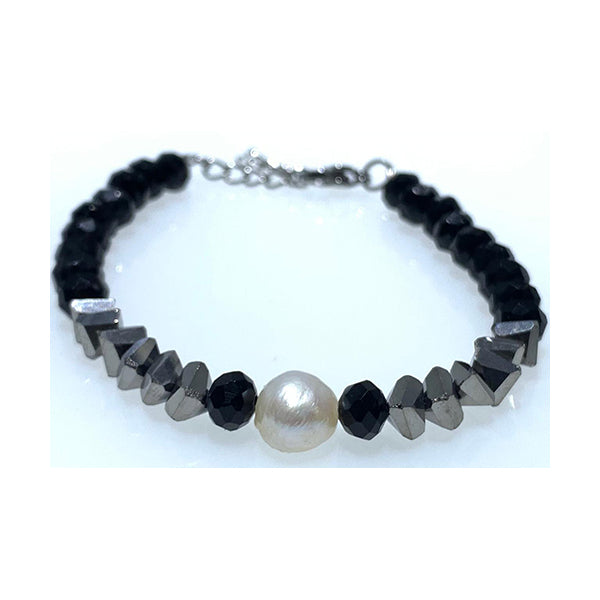 Mobileleb Jewelry Black / Brand New Crystal Round Beads Bracelet for Women - Cryg4HqeG