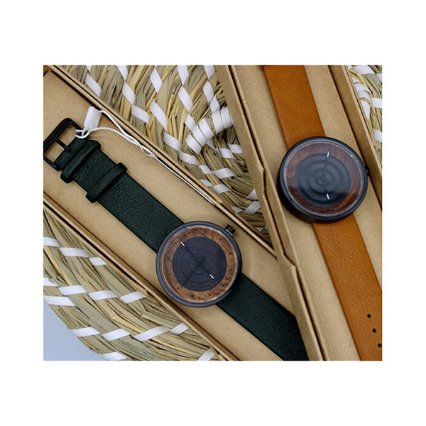 Mobileleb Jewelry Brown / Brand New Hand Watches Wood Base, Man Fashion - 15234