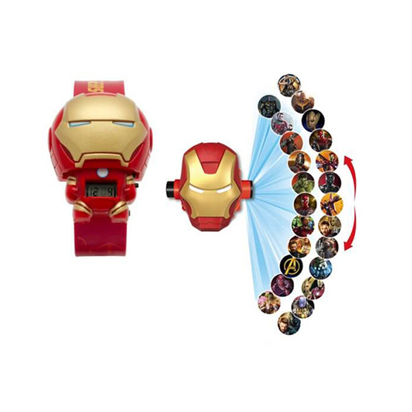 Mobileleb Jewelry Brand New Iron Man Watch Projector, kids Toy, Iron Man Watch - 15457