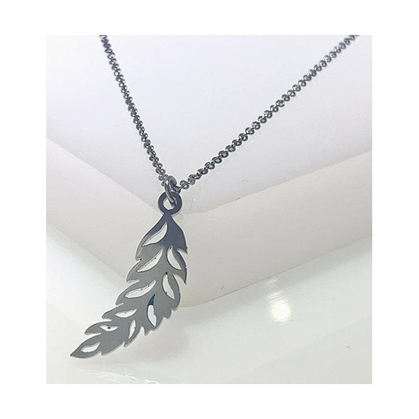 Mobileleb Jewelry Silver / Brand New Pendant Necklace Stainless Steel, 316L, for Women - PenEW9XDy