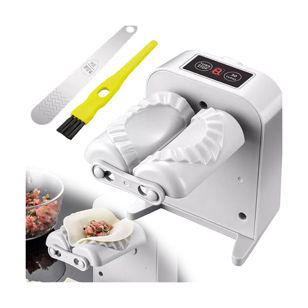 Mobileleb Kitchen & Dining White / Brand New 2023 New Electric Dumpling Maker Machine - 10860